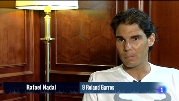 Rafael Nadal, dentro y fuera de  la pista