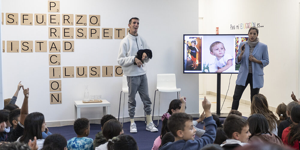 Alex RocaInspira al Centre Fundació Rafa Nadal de Palma