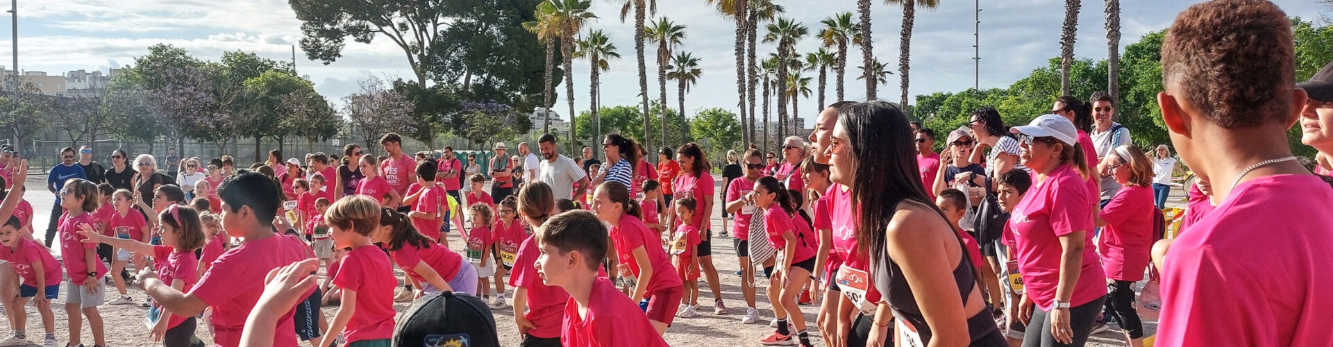 Great Participation of the Rafa Nadal Foundation Center in the VII Cursa Palma Dona
