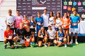Fi de la 5ª edició del Rafa Nadal Tour by Mapfre, a benefici de la fundació