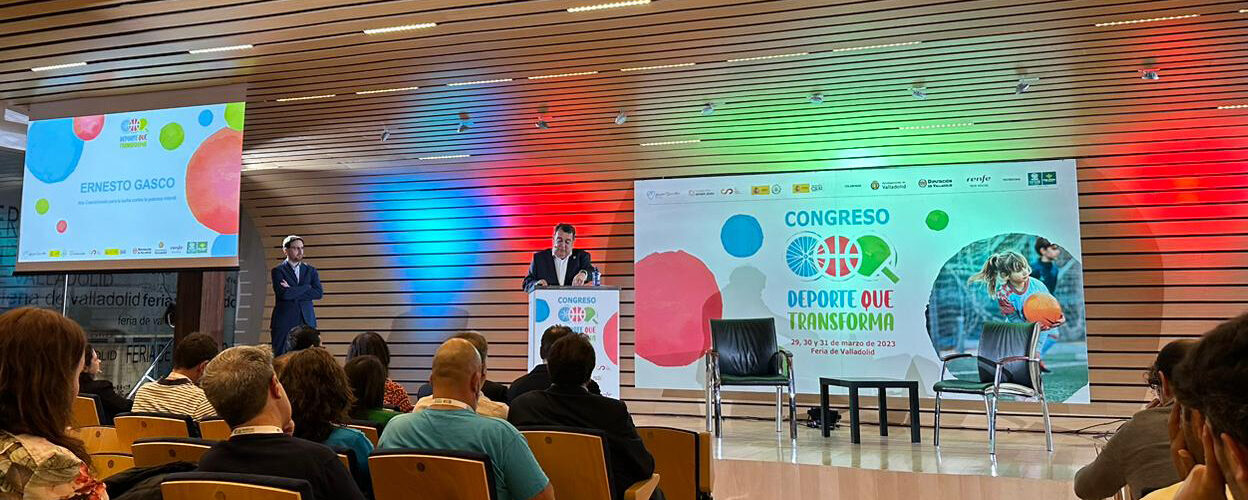 La Fundación Rafa Nadal presente en el «Congreso Deporte que Transforma» celebrado en Valladolid