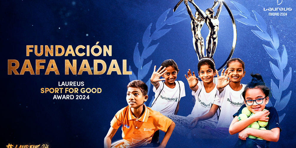 La Fundació Rafa Nadal guanya el premi Laureus Sport For Good