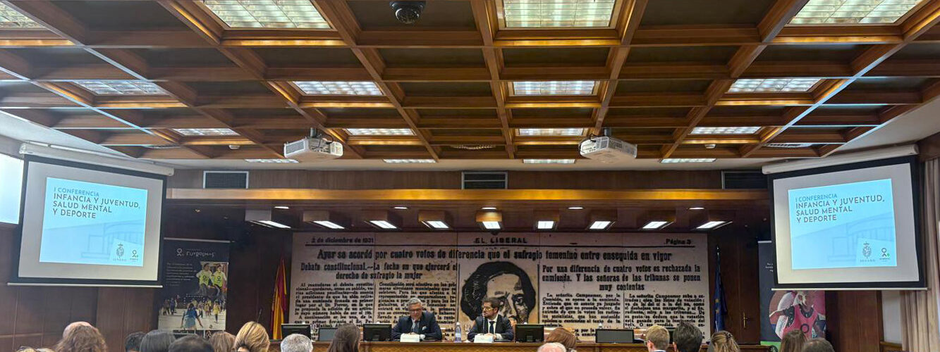 The Rafa Nadal Foundation present at the 1st Conference on Childhood and Youth, Mental Health and Sports