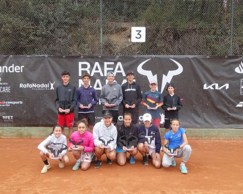 Finalitza la tercera etapa del Rafa Nadal Tour by Santander de Valldoreix per a tenistes sub-12, sub-14 i sub-16 amb gran nivell competitiu.