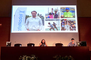 La Fundació Rafa Nadal ha participat a la Jornada «Beneficis de l’activitat física a la salut mental» celebrada a l’Hospital Germans Trias i Pujol de Badalona