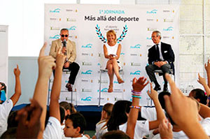 Valors olímpics al Centre Fundació Rafa Nadal