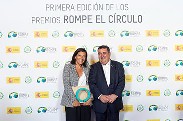 The Rafa Nadal Foundation has been awarded at the ‘Break the circle’ awards of the High Commissioner against child poverty
