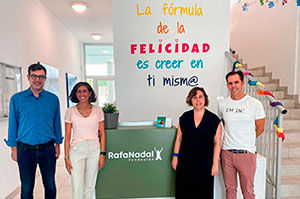 El Centre Fundació Rafa Nadal rep la visita de l’àrea de Cultura i Benestar de l’Ajuntament de Palma de Mallorca